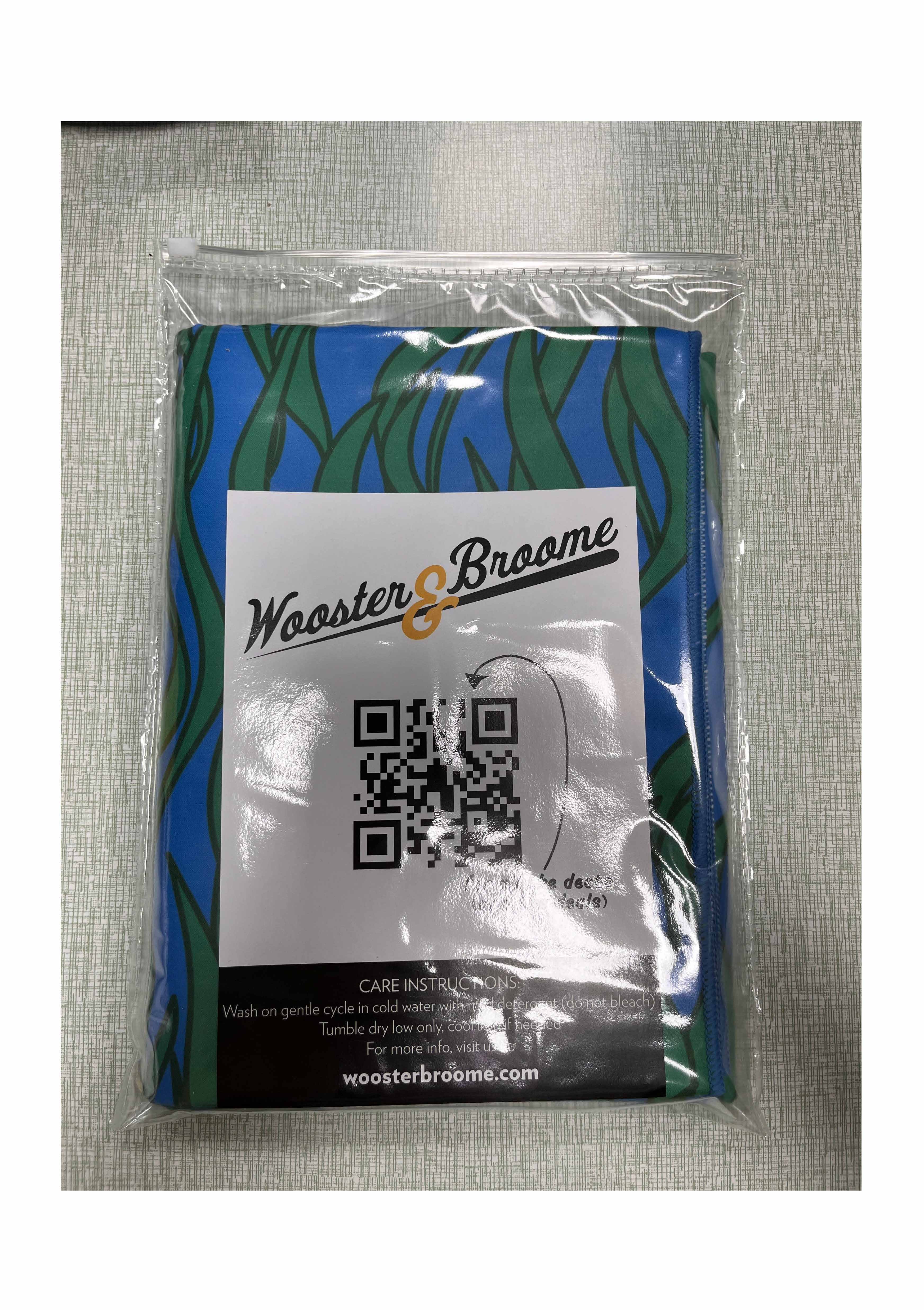 Wooster & Broome Beach Towel - Ocean Kelp Exclusive