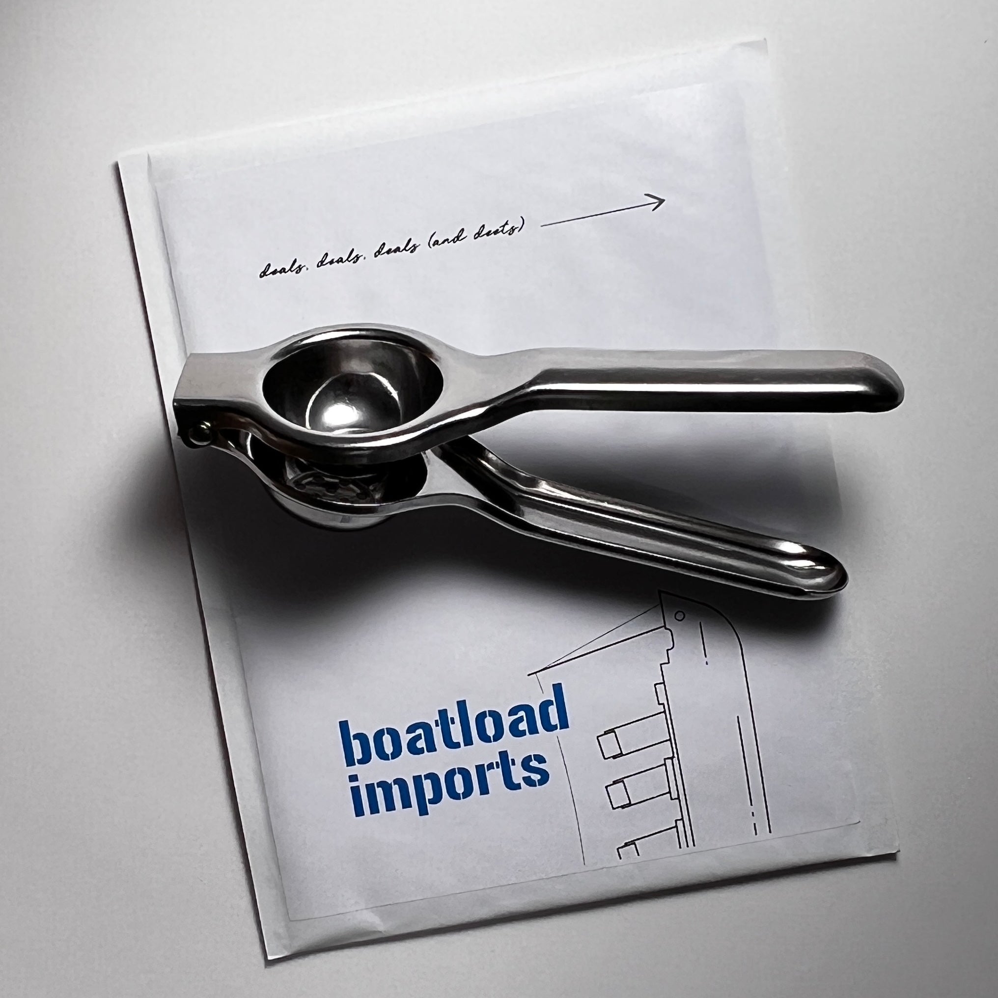 Boatload Imports Juice, Garlic, Tea, and Coffee Press