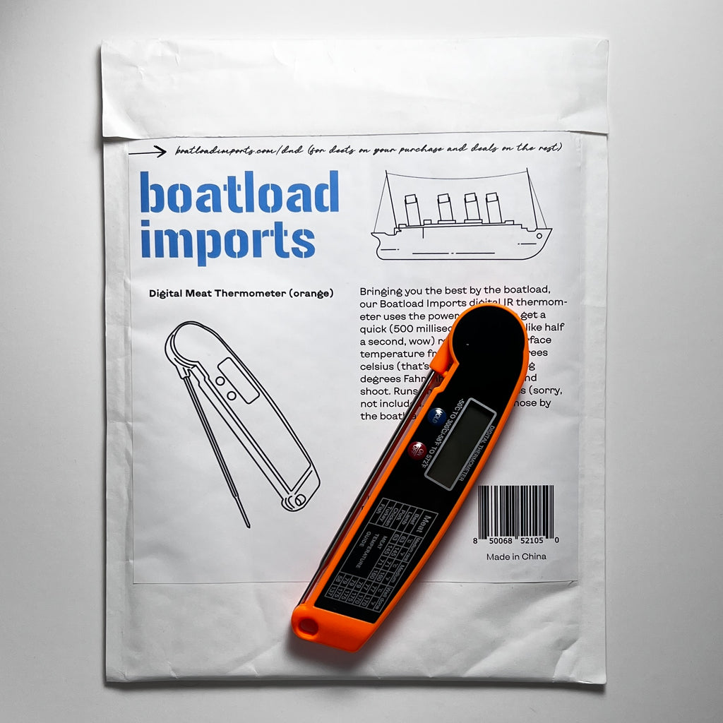 Boatload Imports Digital Meat and Food Thermometer